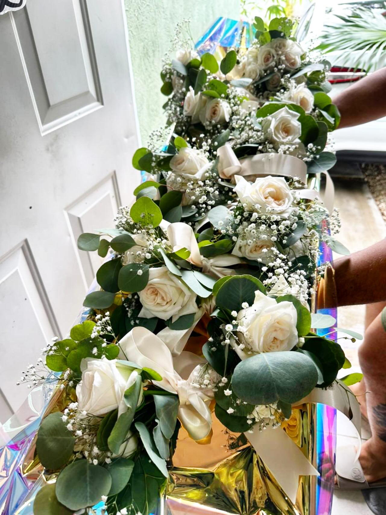 Trabajo floral Juliet Rose 1